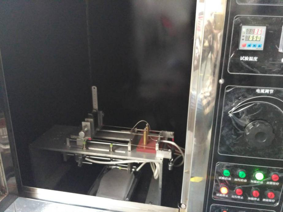 灼熱絲、針焰等材料測試